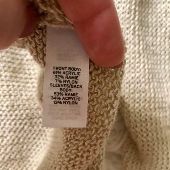 { Trouve } Open Knit Beige and Ivory Sweater - Picture 7 of 7